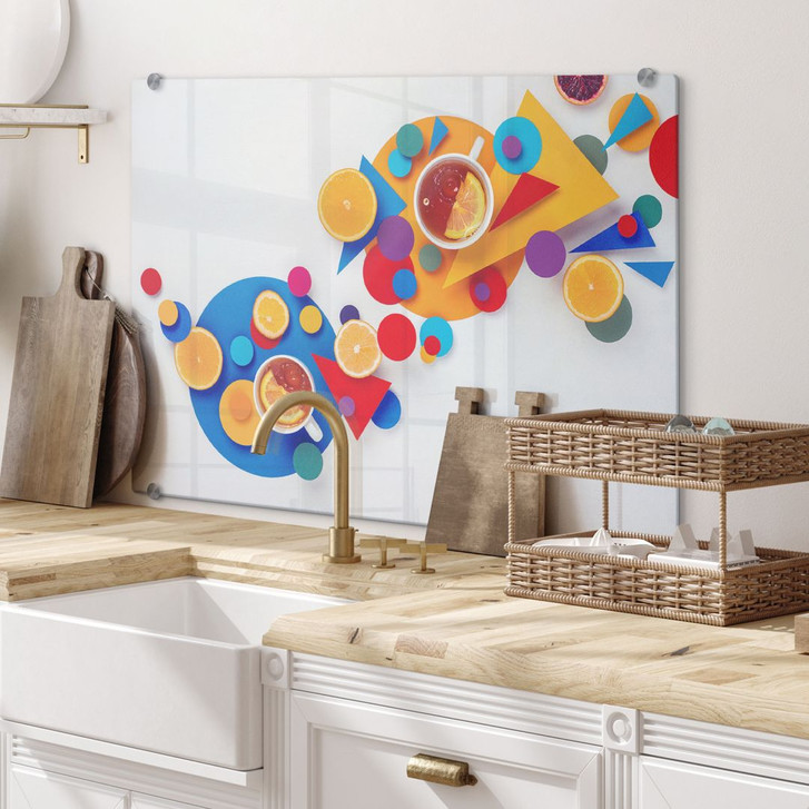 Spritzschutz Belenko - Suprematic Tea Party - WA241033