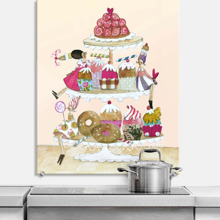 Spritzschutz Leffler - Glitzer Muffinparade - WA178809