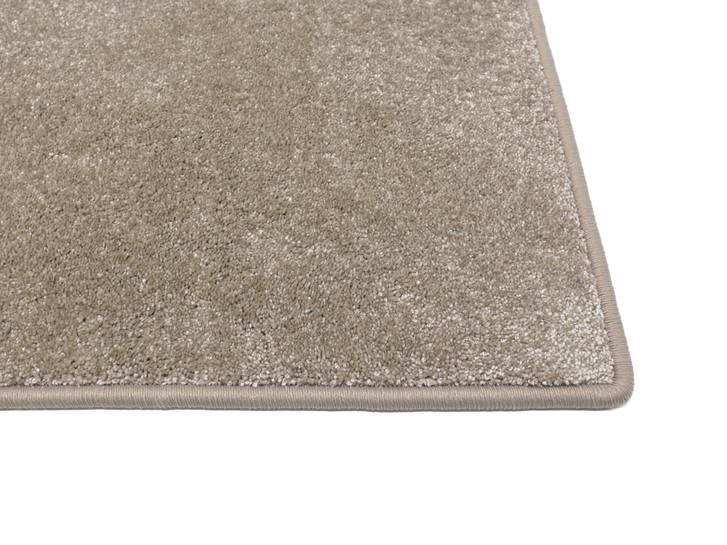 Zagreb Velours Kettelteppich Rechteck Wunschmass in Sand - TS498768