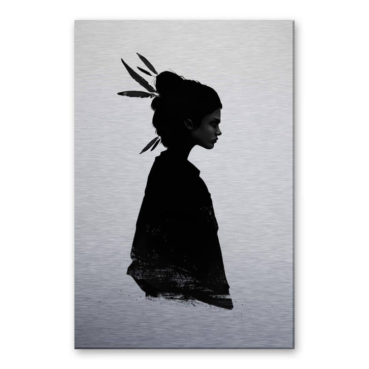 Alu-Dibond Bild mit Silbereffekt Ireland - Never Never - WA314093