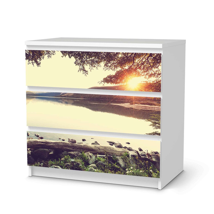 Klebefolie IKEA Malm Kommode 3 Schubladen - Seaside Dreams - CR109868