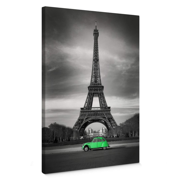 Leinwandbild La Vie est Belle - grün - WA368087