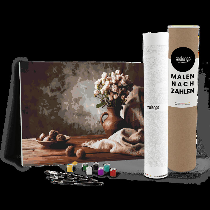 Malen nach Zahlen Leinwandbild - Stilleben - WA446750