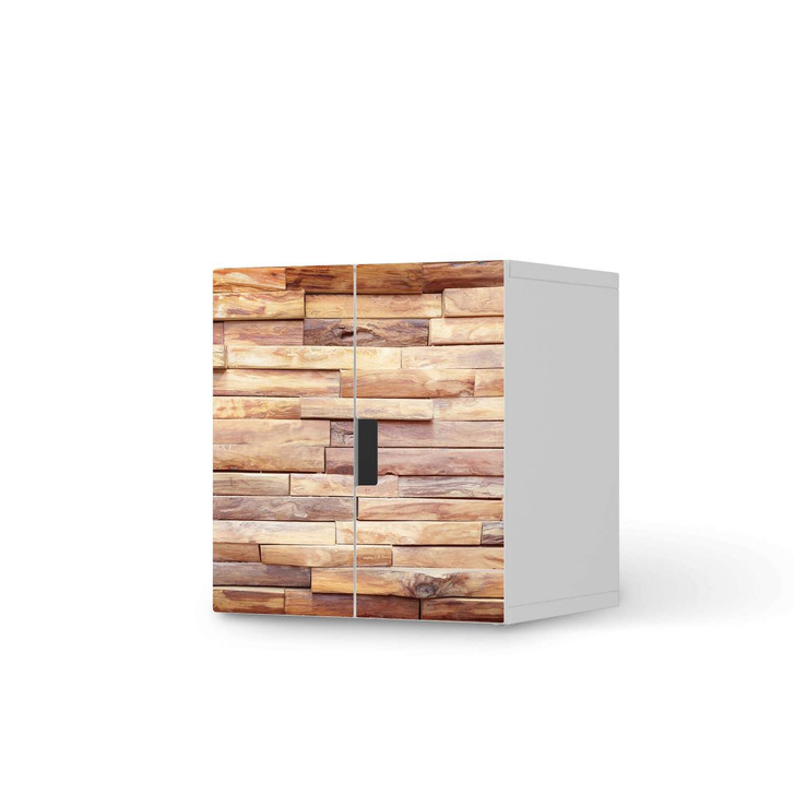 Möbelfolie IKEA Stuva / Malad Schrank - 2 kleine Türen - Artwood - CR118938
