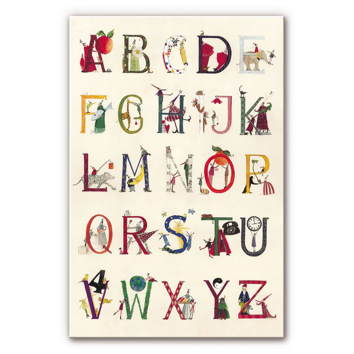 Wandbild Leffler - Das Alphabet - WA193673