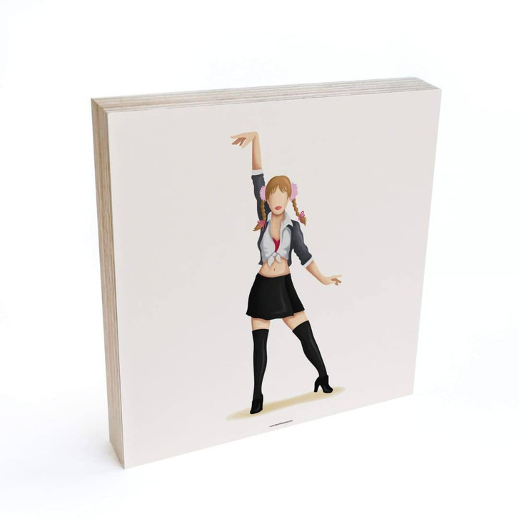 Holzbild zum Hinstellen - Tohmé - Britney - 15x15cm - WA333115