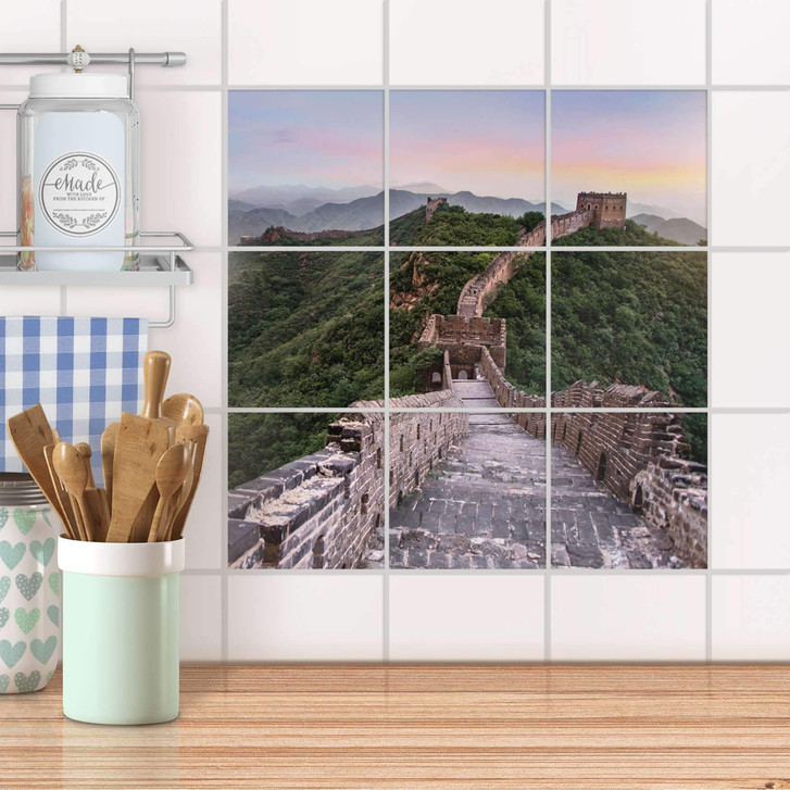 Klebefliesen - The Great Wall - 9er Set - CR108178
