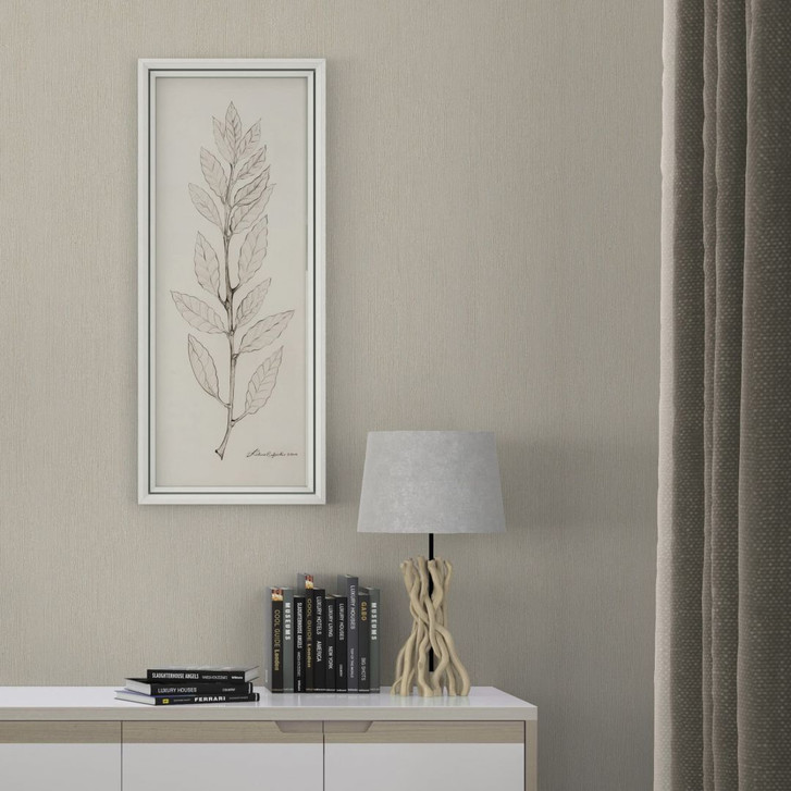 Vliestapete in Textiloptik mit strukturierter Oberfläche beige Uni - WA450714