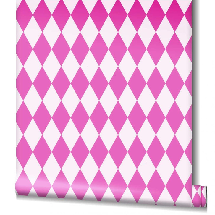 Vliestapete Rauten Grafisch Modern in Weiss für Schlafzimmer - WA482846