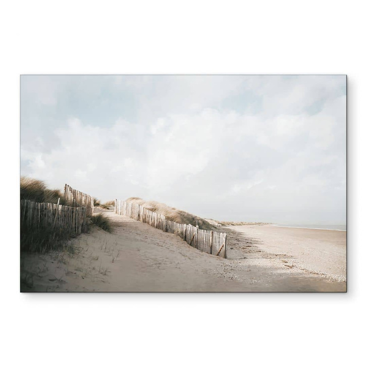 Wandbild Dünenlandschaft an der Nordsee - Annie - Alu-Dibond - WA464665