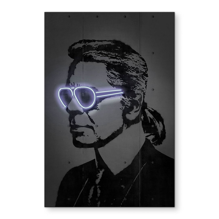 Wandbild Karl Lagerfeld - Mielu - Alu-Dibond - WA458586