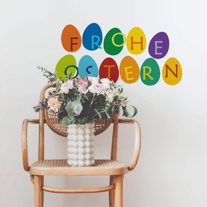 Wandsticker Frohe Ostereier - WA200412