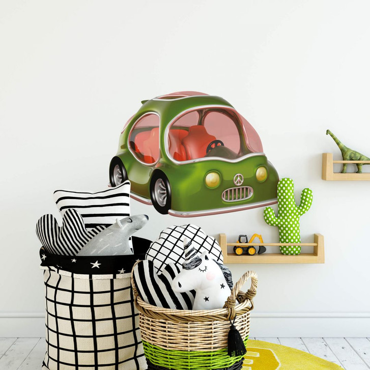 Wandtattoo Michel Agullo - Beetle (grün) - WA215537