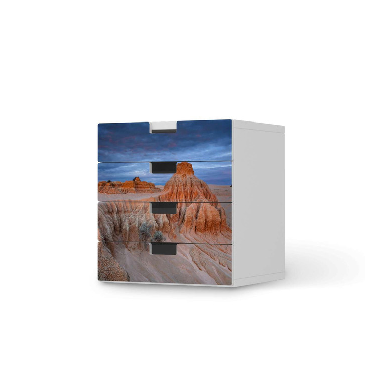 Klebefolie IKEA Stuva / Malad Kommode - 4 Schubladen - Outback Australia - CR112157