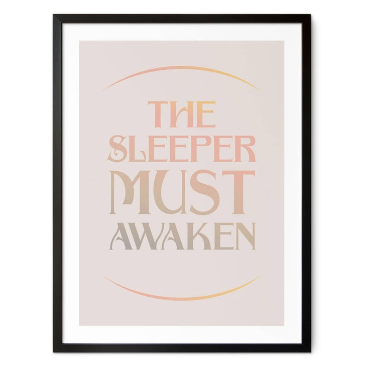 Poster Filmzitat aus Dune - The Sleeper must awaken - WA409431