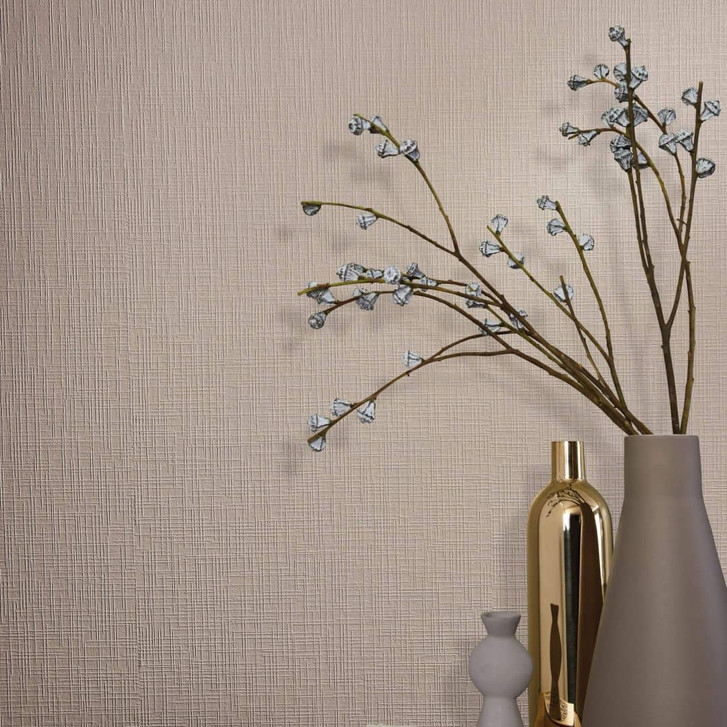 Vliestapete mit moderner einfarbiger Optik und Struktur in weiss Uni - WA444653