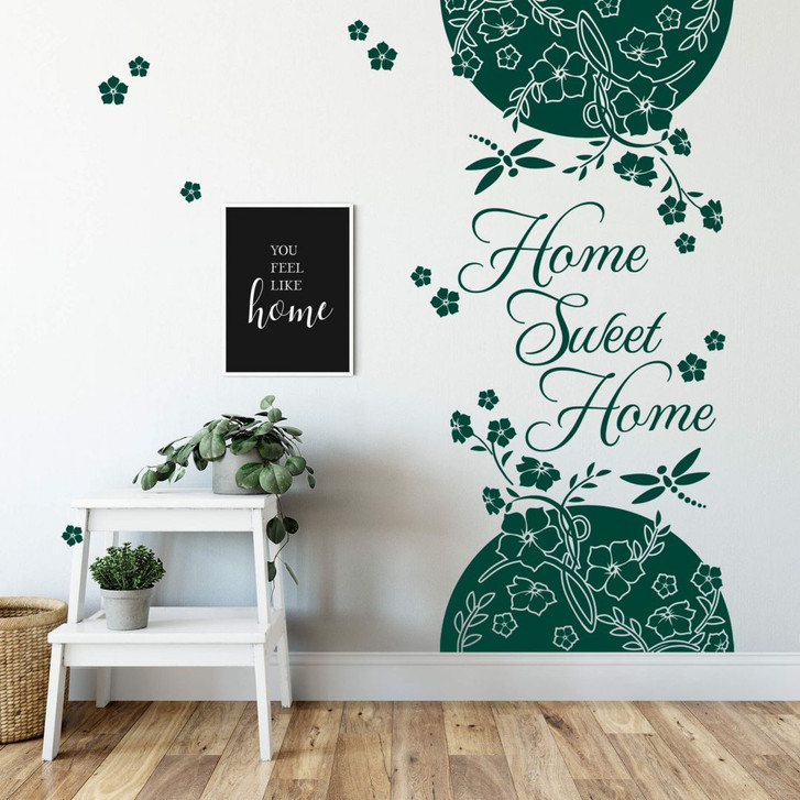 Wandtattoo Banner Home Sweet Home - WA205803