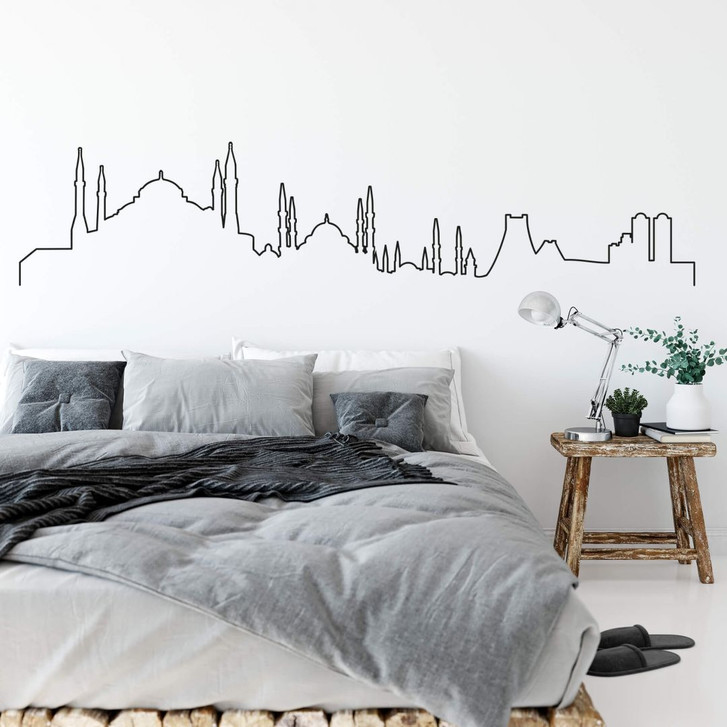 Wandtattoo Istanbul Skyline Outline - WA301690