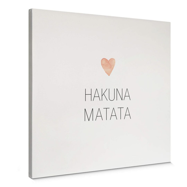 Leinwandbild Confetti & Cream - Hakuna Matata - WA361067
