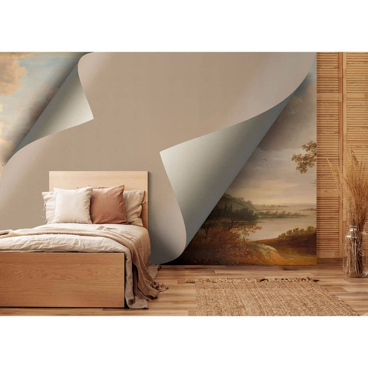 Livingwalls Fototapete Walls by Patel 3 Hidden Places 2 beige, braun, orange, weiss, grün - WA327913