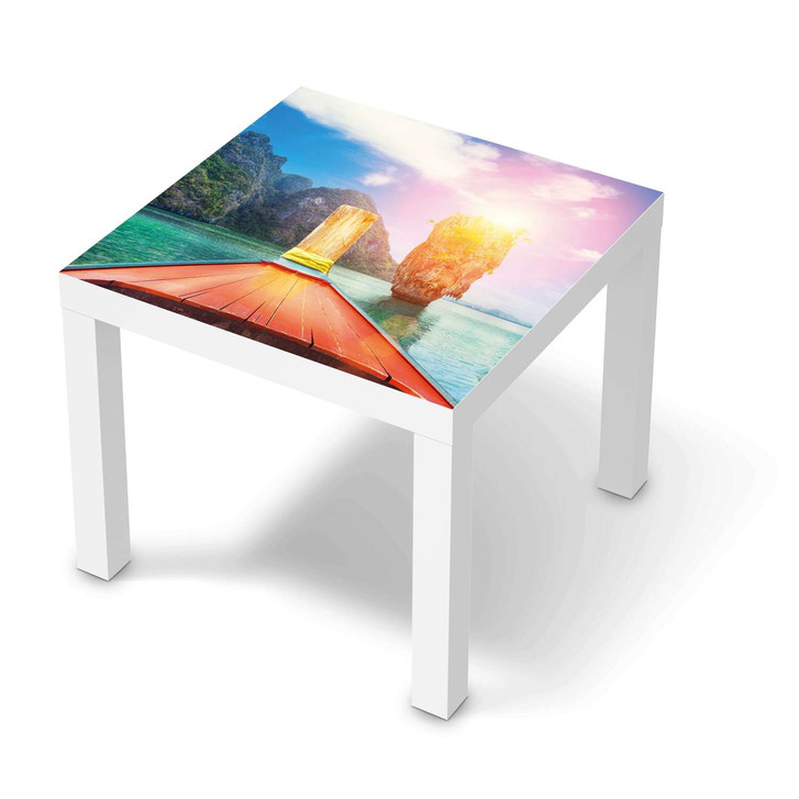 Möbelfolie IKEA Lack Tisch 55x55cm - Blue Water Lagoon - CR115783