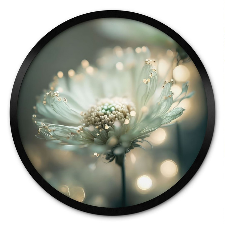 Poster Zartes Funkeln der Blüten - Treechild - Rund - WA498849