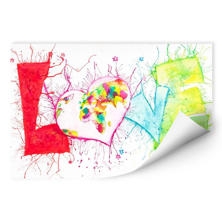 Wallprint Buttafly - Love - WA182346