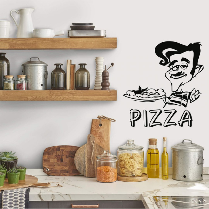 Wandtattoo Salvatore Pizzabäcker - WA218134