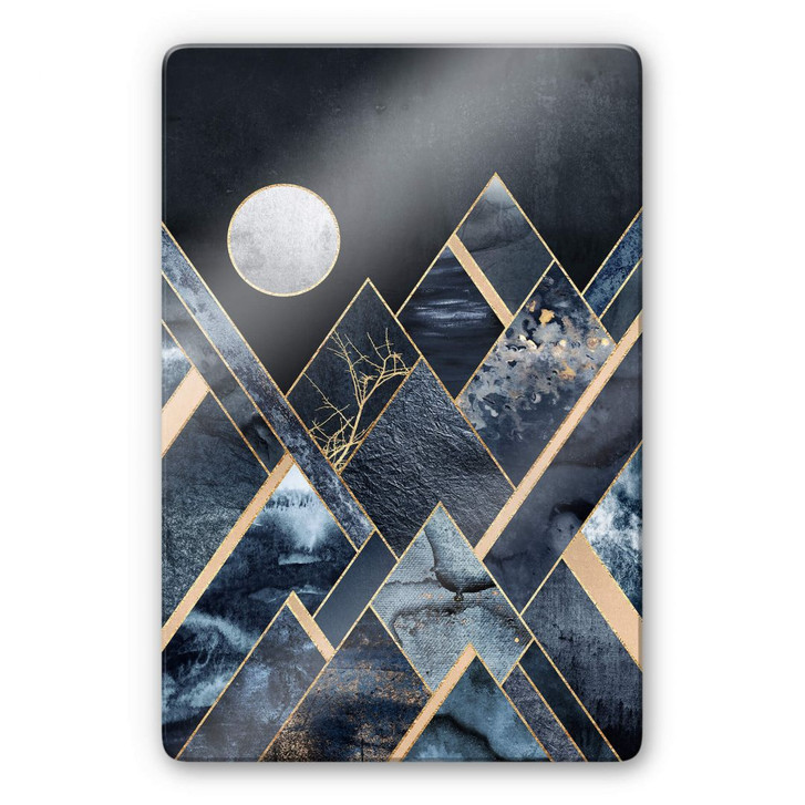 Glasbild Fredriksson - Nachthimmel - WA262289