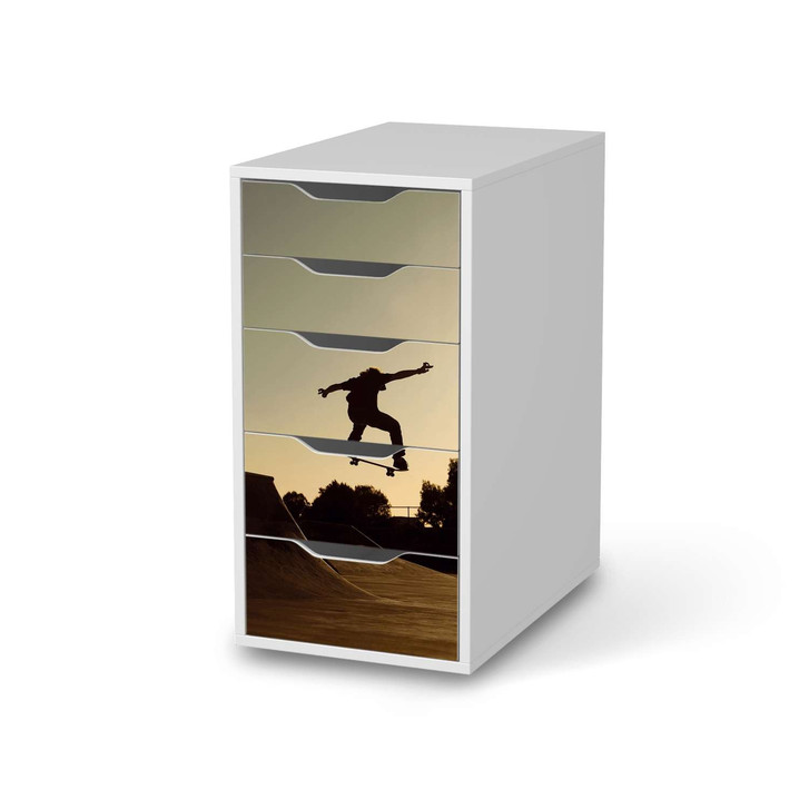 Klebefolie IKEA Alex 5 Schubladen - Skater - CR109113