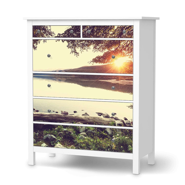 Klebefolie IKEA Hemnes Kommode 6 Schubladen - Seaside Dreams - CR111416