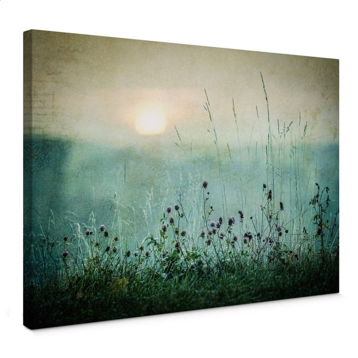 Leinwandbild Taubedeckter Sonnenaufgang - Kværnstrøm - WA402372