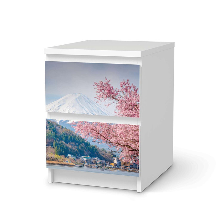 Möbelfolie IKEA Malm Kommode 2 Schubladen - Mount Fuji - CR116187