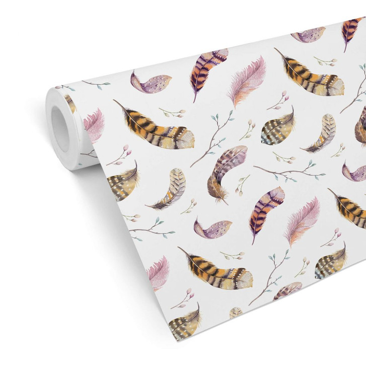 Mustertapete Kristina Kvilis - Federn 03 - WA236786