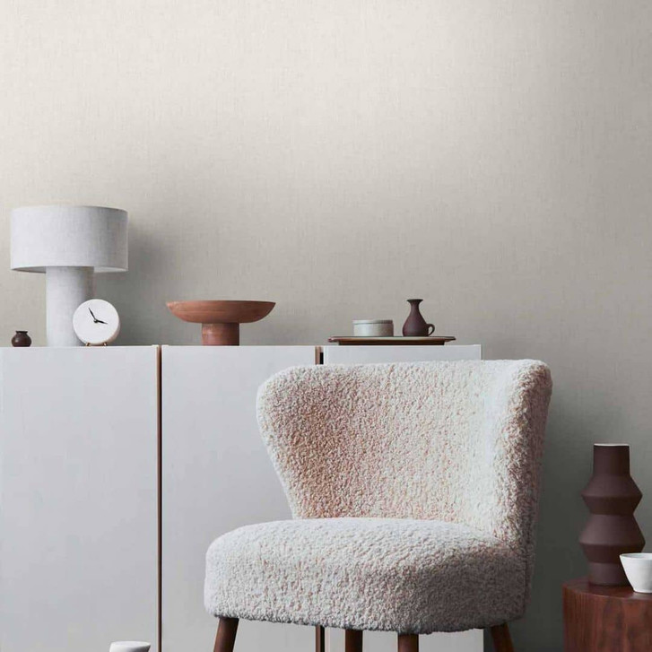 Strukturierte Vliestapete in hellem Grau - moderne Wandtapete für ein harmonisches Zuhause - WA397119