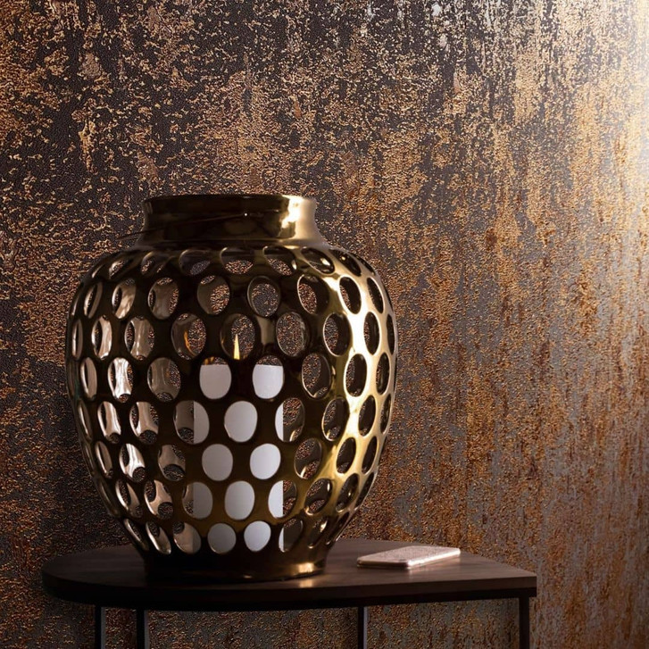 Strukturtapete, Vliestapete kupfer - WA444199