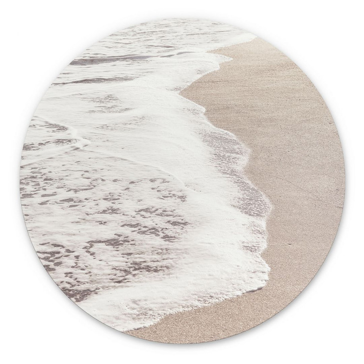 Wandbild Meeresrauschen - 1X Studio - Alu-Dibond - Rund - WA393574