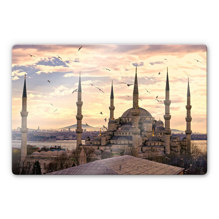 Glasbild Blaue Moschee - WA121022
