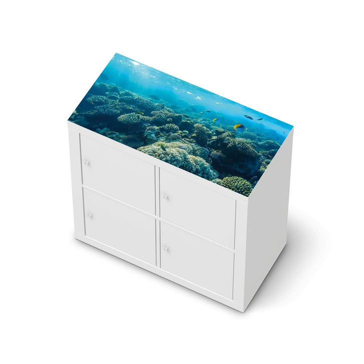 Möbelfolie IKEA Expedit Regal oben - Underwater World - CR114681