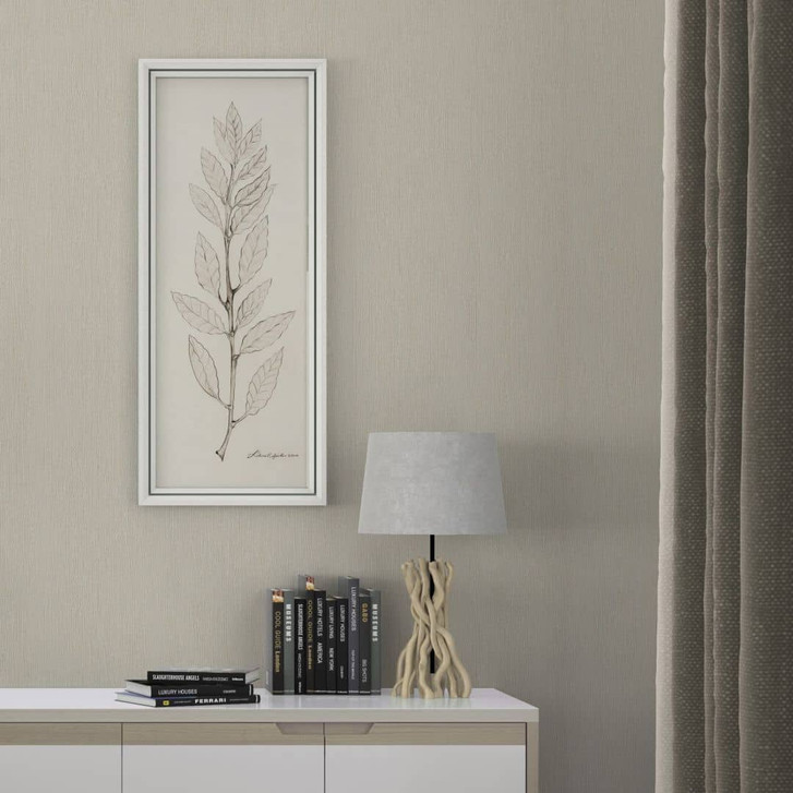 Vliestapete in Textiloptik mit strukturierter Oberfläche beige Uni - WA508224