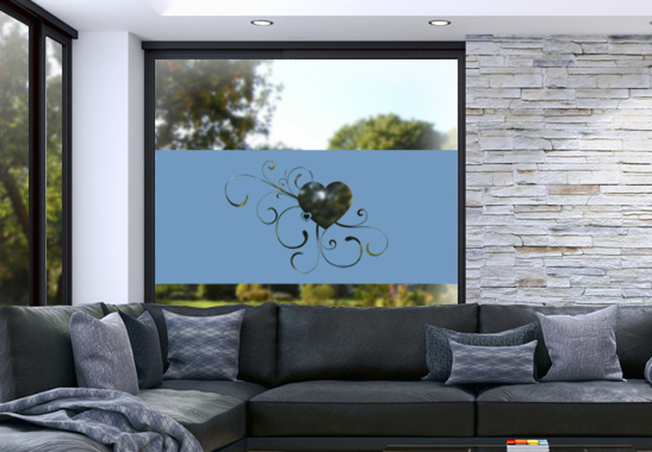 Glasdekor Erblühende Liebe - CG10272