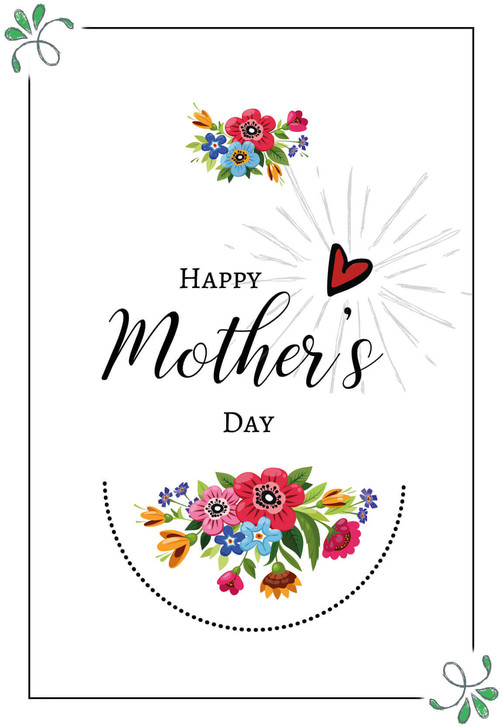 Gutschein Mother's Day - Bunte Blumen - CHF 10 - GU730001