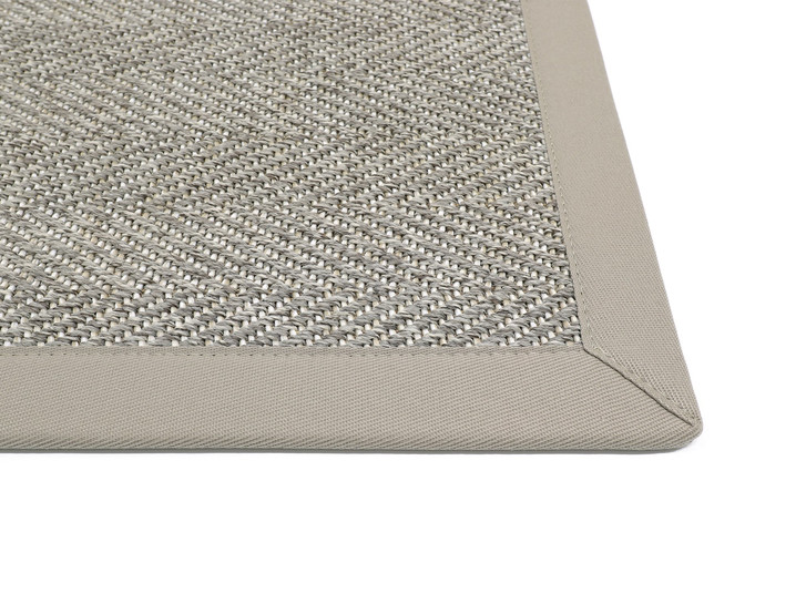 HEVO® Ronja In-& Outdoorteppich nach Mass Rechteck Wunschmass in Stone - TS550329