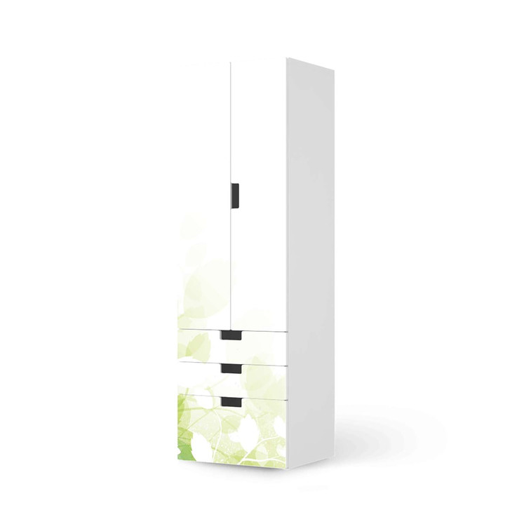 Klebefolie IKEA Stuva / Malad - 3 Schubladen und 2 grosse Türen - Flower Light - CR111818