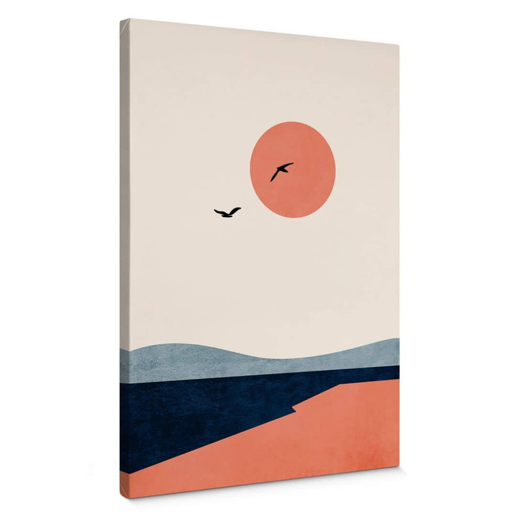 Leinwandbild Kubistika - Auf einer Reise - WA334460