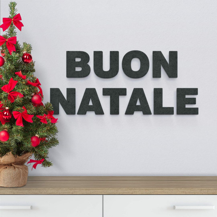 MDF-Dekobuchstaben Buon Natale - WA148524