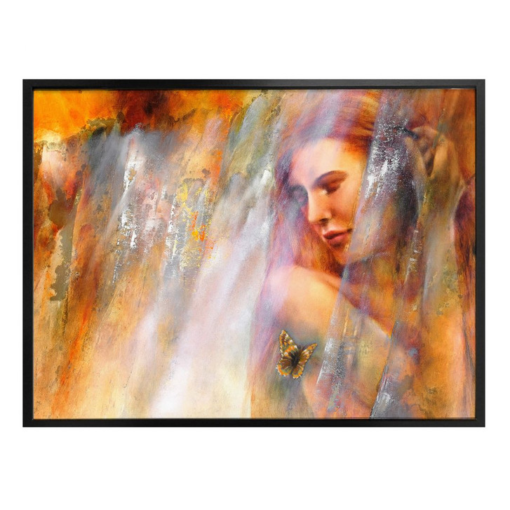 Poster Schmucker - Laura mit Schmetterling - WA239698