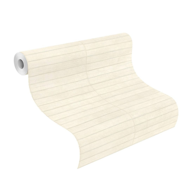 Rasch Vliestapete Club in Fischleder- Kacheloptik offwhite - WA312110