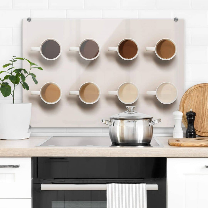 Spritzschutz Shades of coffee - WA318814