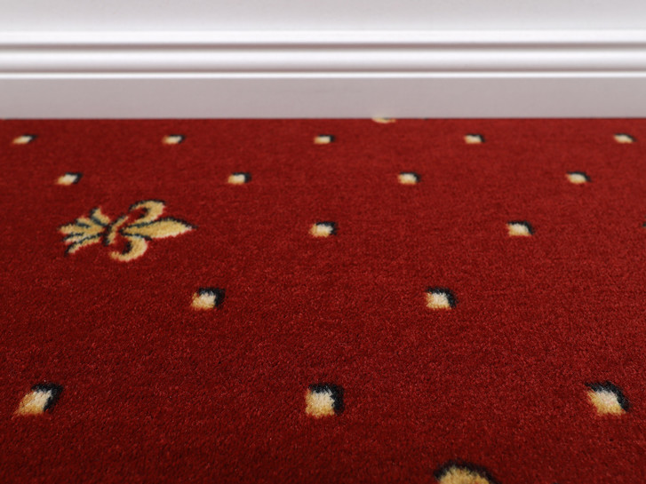 Brahms Hotel Teppichboden Meterware in Rot - TS546896